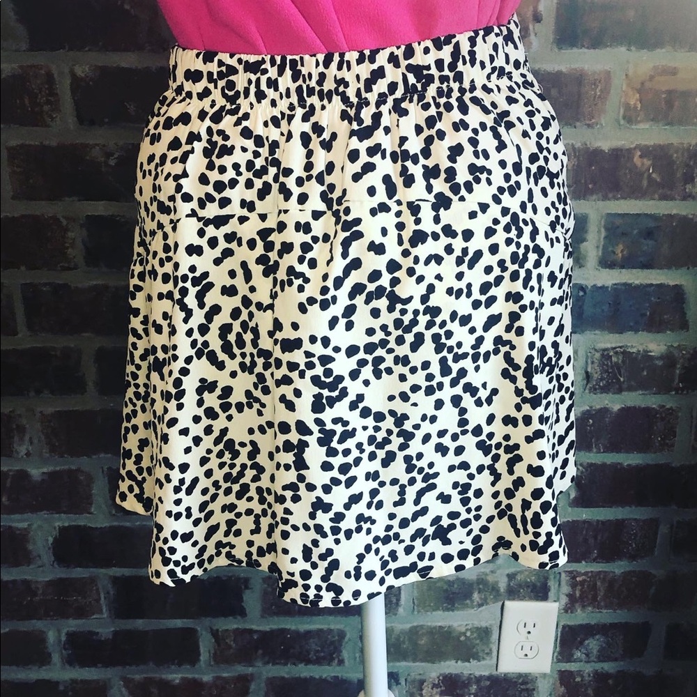 NWT Altar’d State Dalmatian Print Skirt Size Large